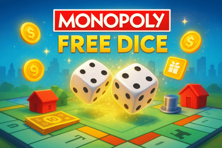 monopoly free dice