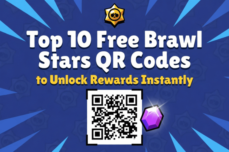 free brawl stars qr codes​